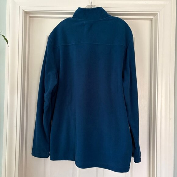 NWT Croft & Barrow 1/4 zip fleece, men's XXL - Picture 2 of 4